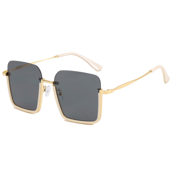 Women oversized sunglasses with elegant geometric frame Kalsten
