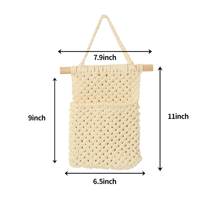 Decorative Crochet Wall Organizer