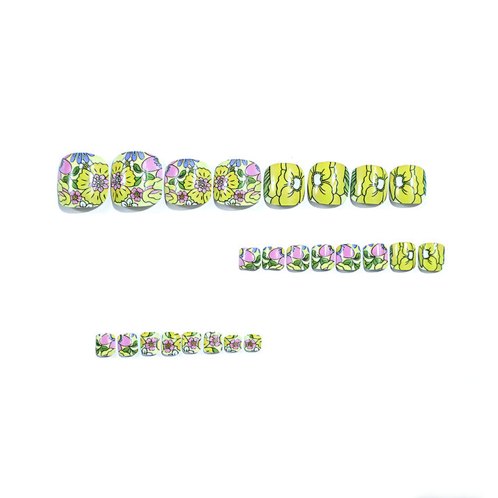 Decorative Floral Nail Art Kalsten