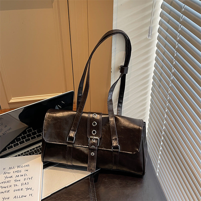 WoVintage Leather Satchel Bag Kalsten