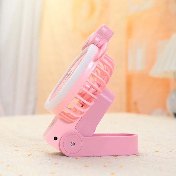 Women's Portable Handheld Fan with Cute Animal Design Kalsten