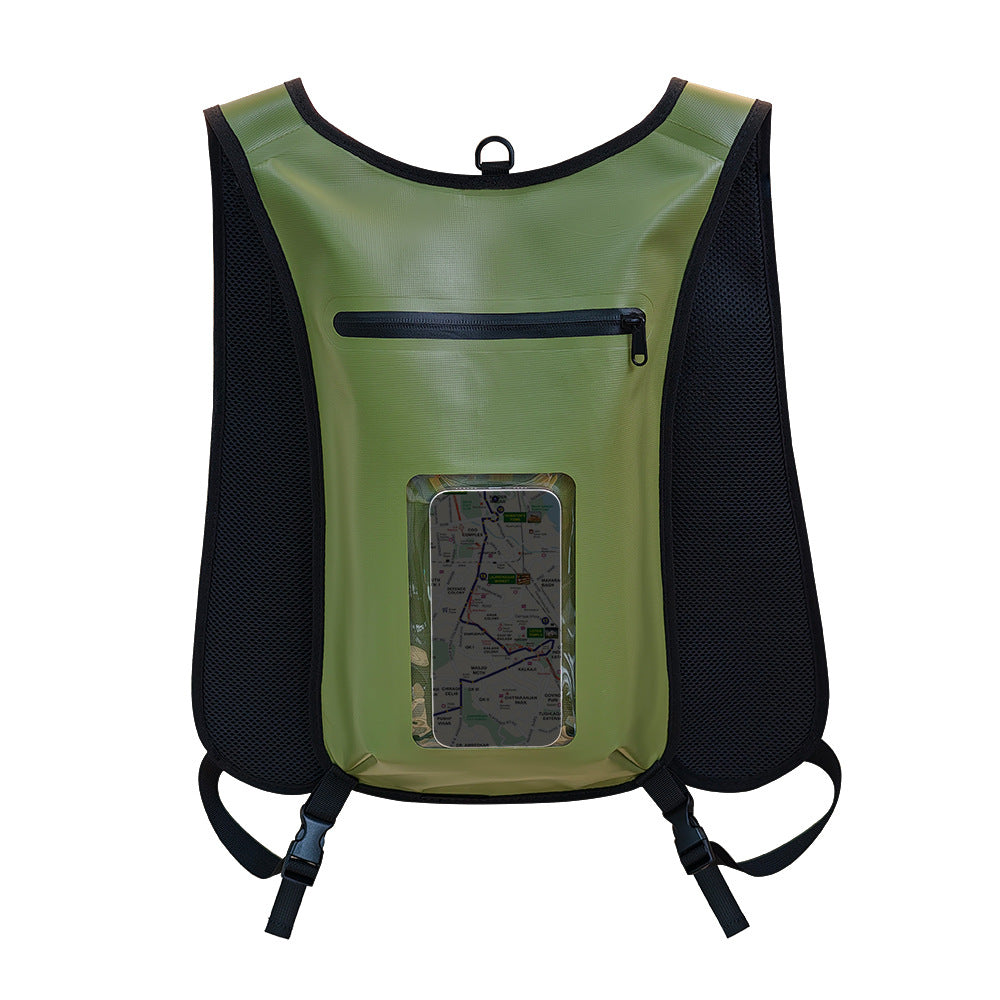 Waterproof Smartphone Backpack with Transparent Front Pocket Kalsten