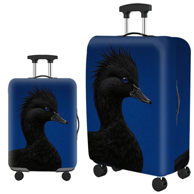 Artistic Cat-Themed Hard Shell Suitcase Kalsten