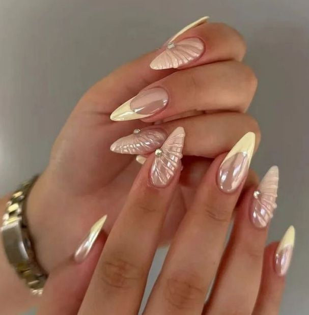 3D Decorative Acrylic Nail Enhancements Kalsten
