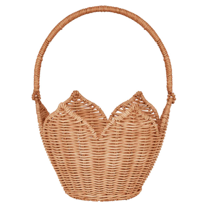 Decorative Woven Handled Basket Kalsten