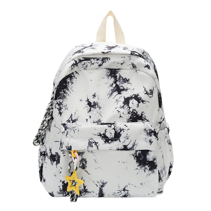 Stylish Marble Print Backpack