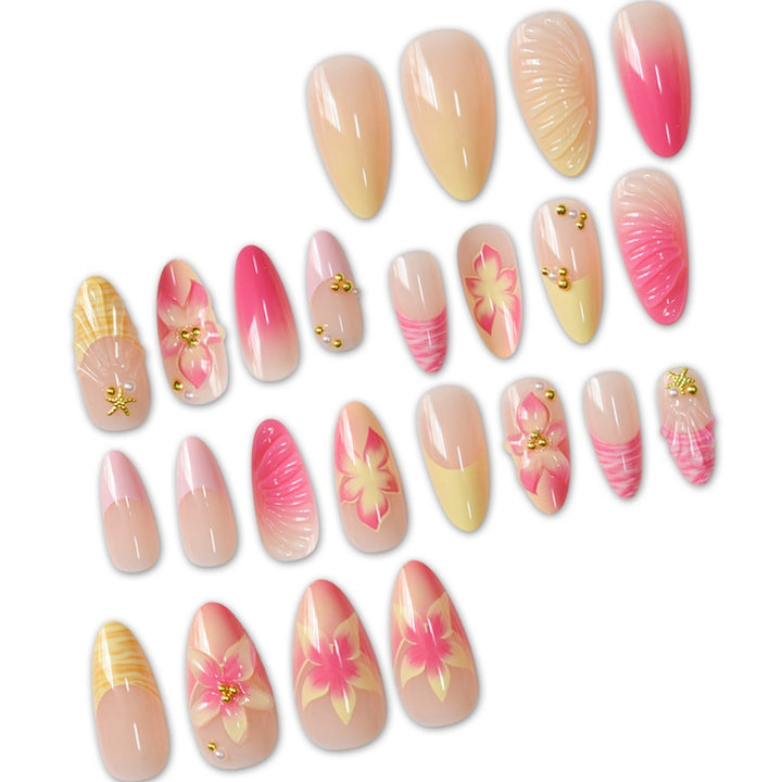 Elegant Floral Nail Art Extensions Kalsten 1787913880