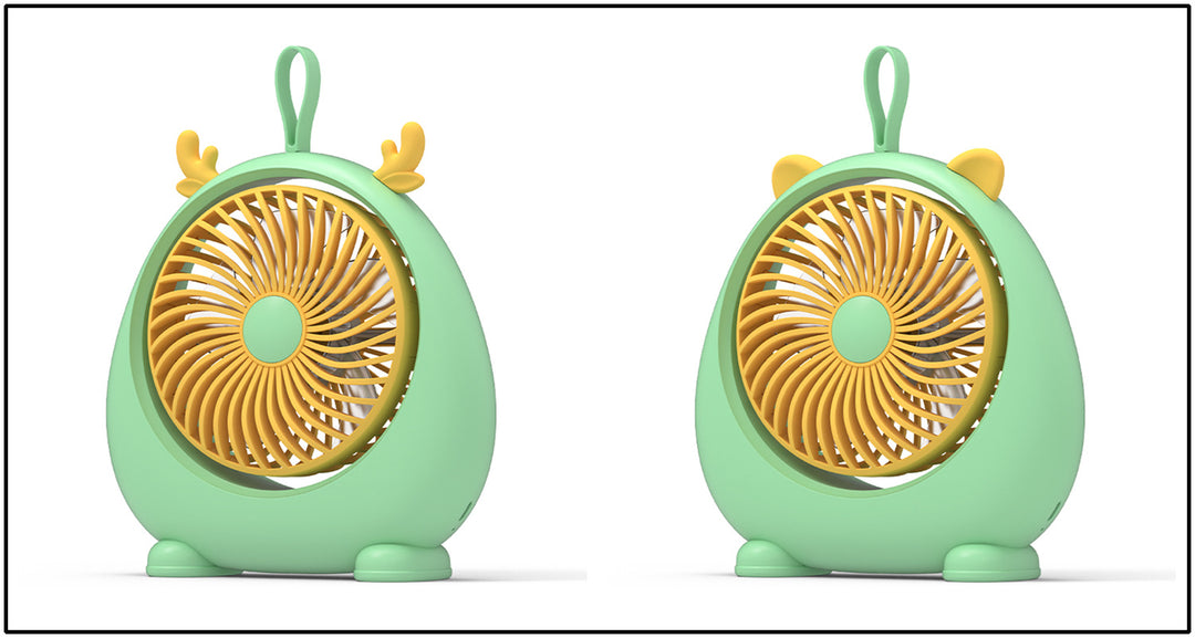 Ladies Creative Table Fan in Animal Design Kalsten