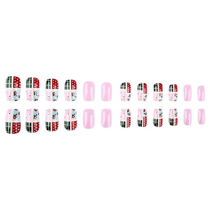 Artistic Patchwork Nail Art Kalsten