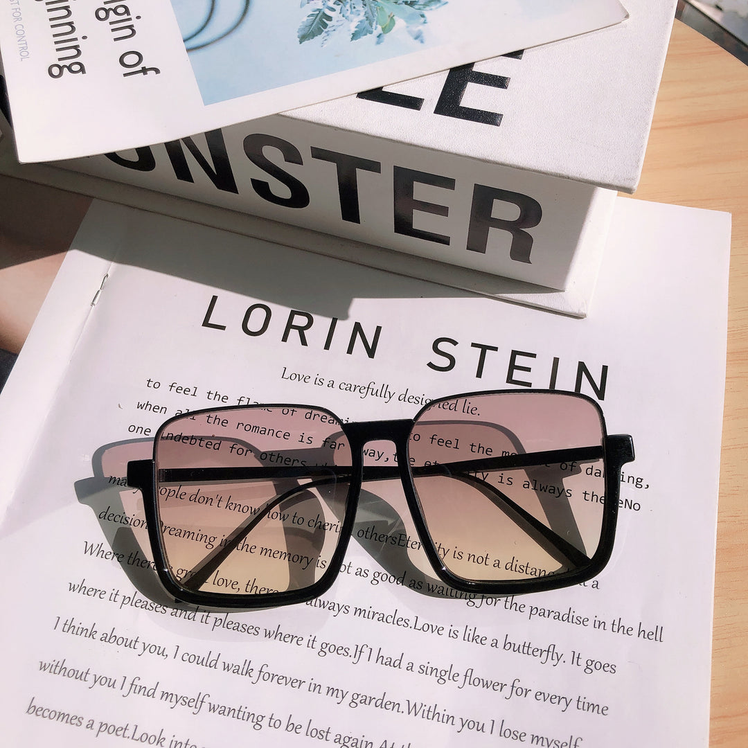 Oversized Geometric Frame Sunglasses Kalsten