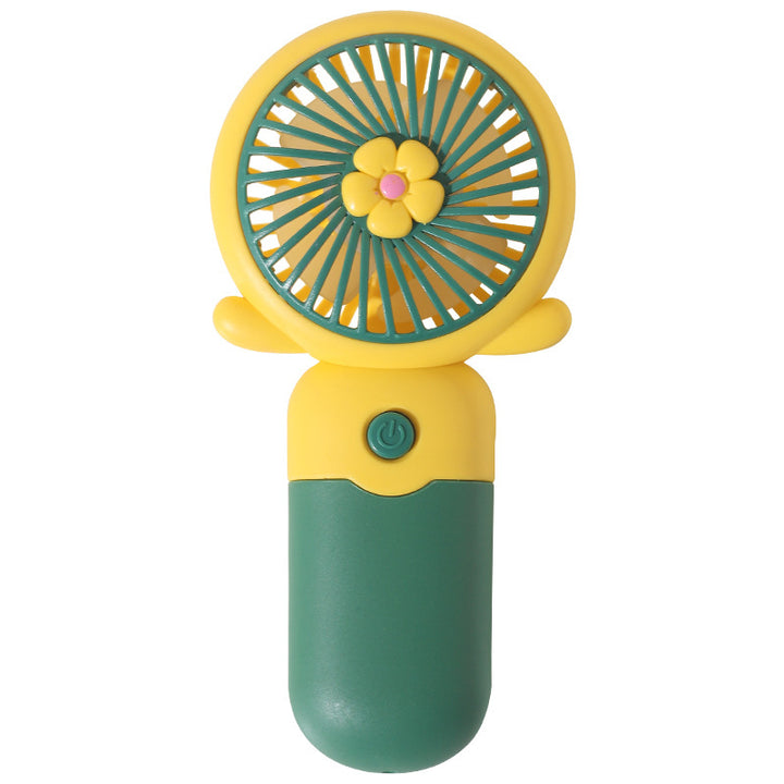 Women Portable Hand Fan with Creative Flower Design Kalsten