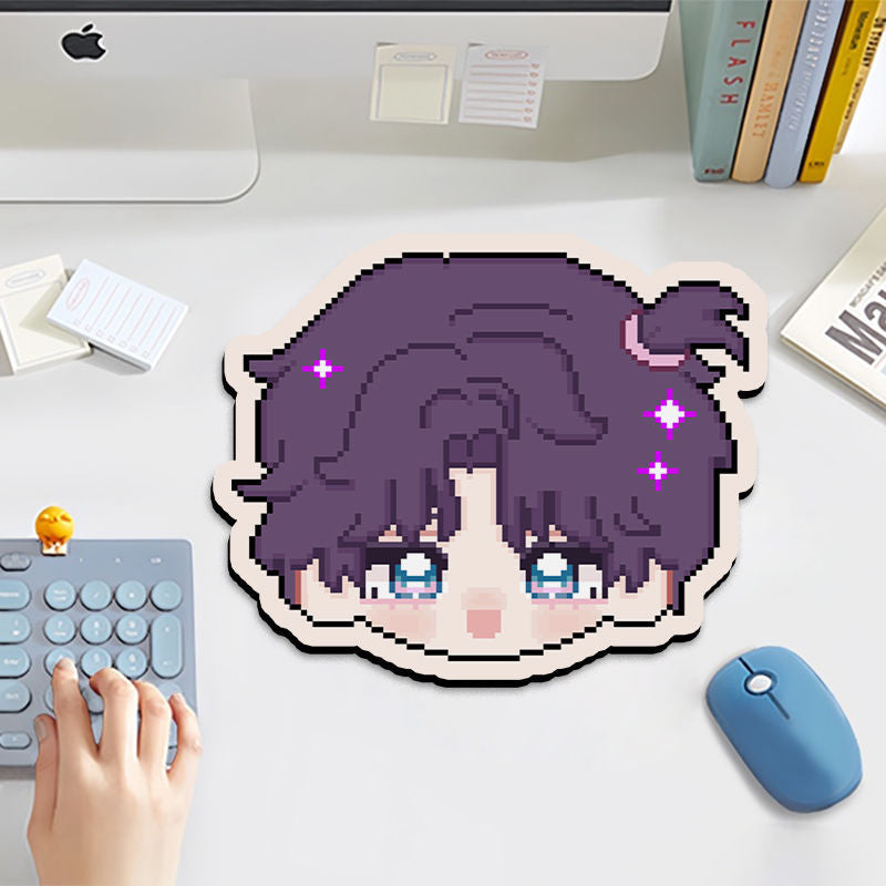 Pixel Art Character Mouse Pad