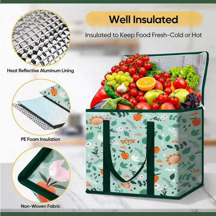 Insulated shopping bag with large volume Kalsten
