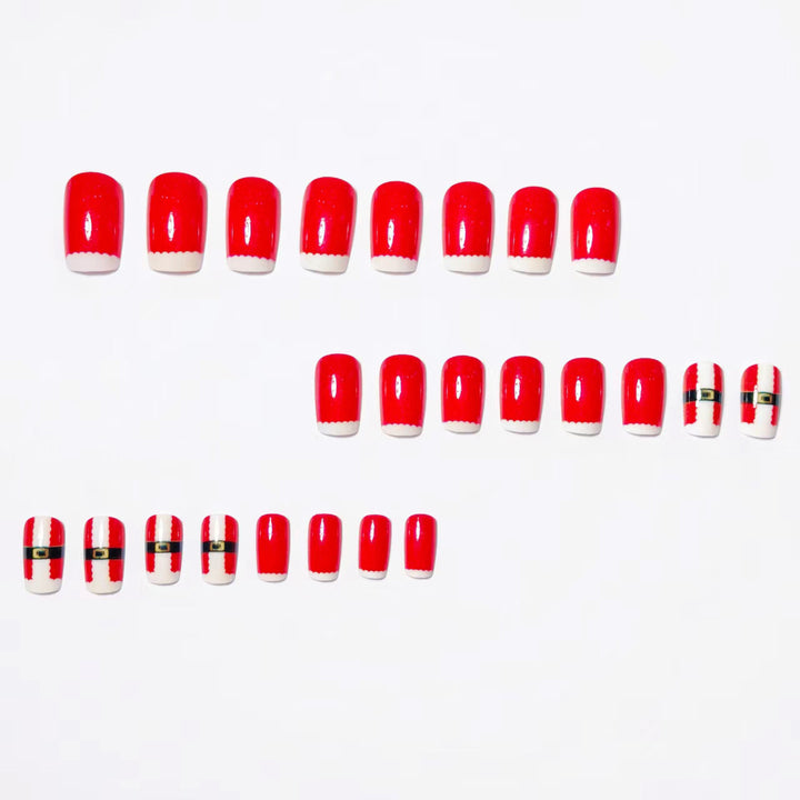 Christmas Art Nails in Festive Santa Design Kalsten