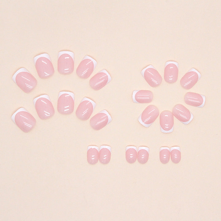 French Tip Press-On Nail Set Kalsten