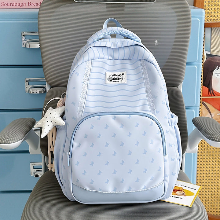 Cute Butterfly Patterned Backpack