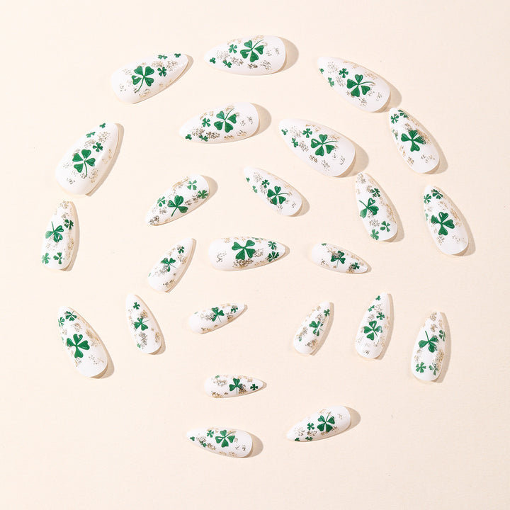 3D Shamrock Clove Nail Art Extensions Kalsten
