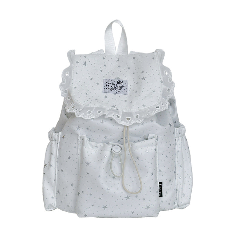 Charming Star-Patterned Backpack Kalsten