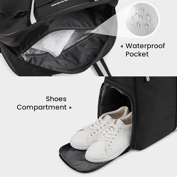 Sporty multifunctional bag with shoe compartment Kalsten