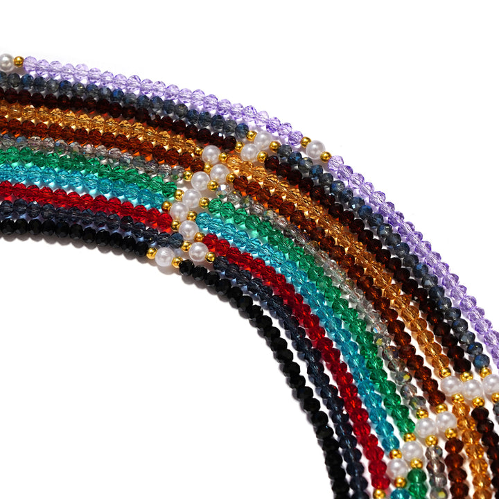 Elegant Crystal Beaded Eyewear Chain Kalsten
