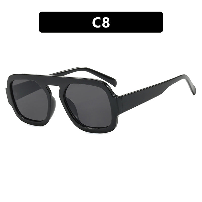 Women's trendy sunglasses with distinct angular design and UV protection Kalsten