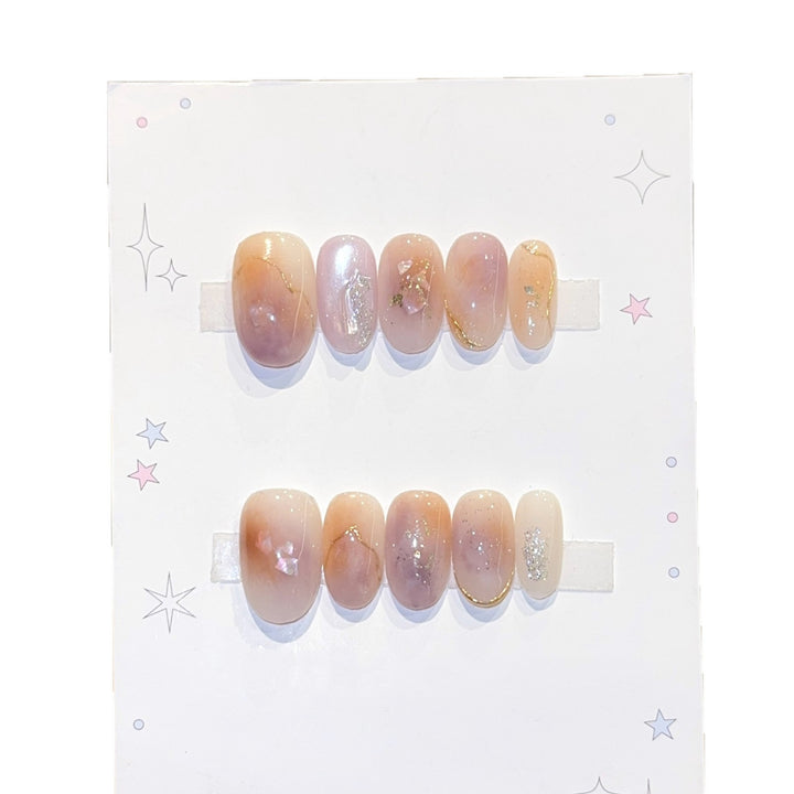 Artificial Nail Tips with Elegant Design Kalsten