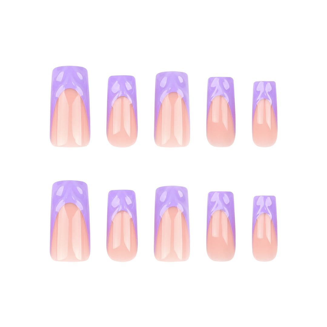 Artificial Nail Extensions with Elegant Gradient Kalsten