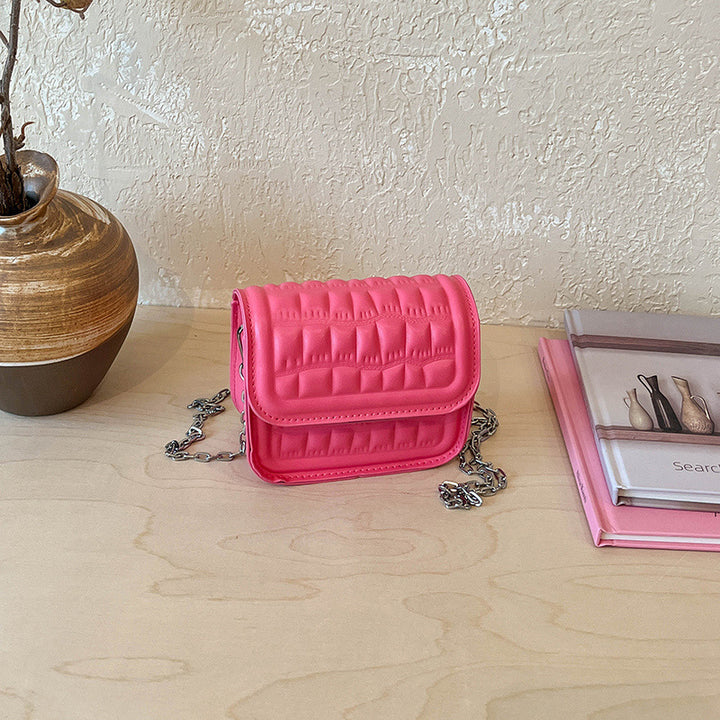 WoTextured Quilted Mini Crossbody Bag Kalsten