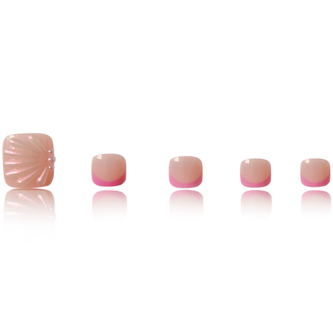 Artistic Press-On Toe Nail Art Extensions Kalsten