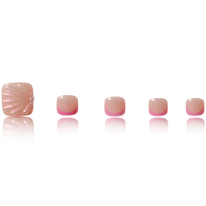 Artistic Press-On Toe Nail Art Extensions Kalsten