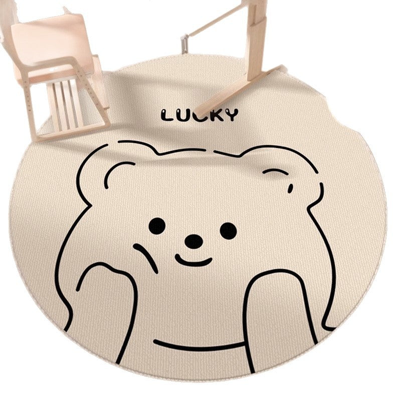 Round Playroom Area Rug