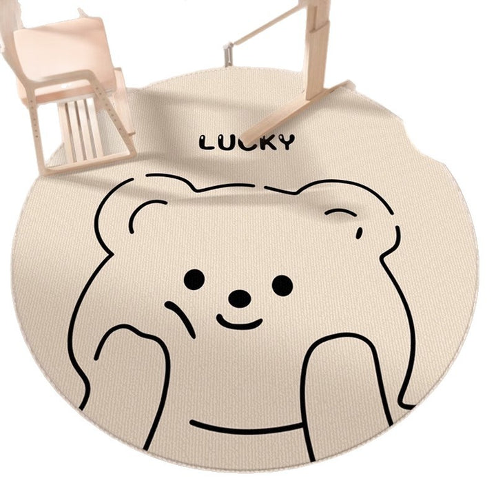 Round Playroom Area Rug