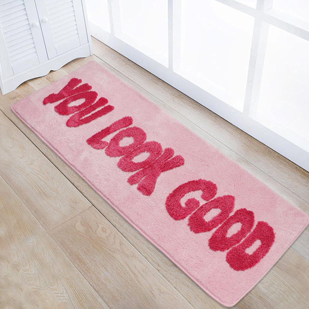 Plush Motivation Bath Mat