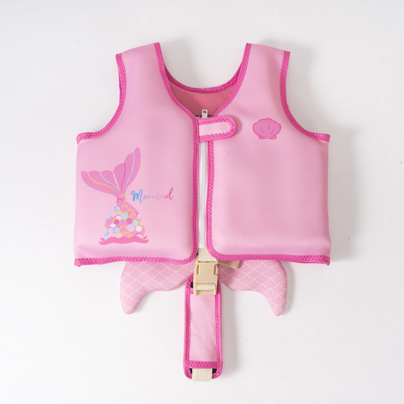 Mermaid-Themed Swim Safety Vest Kalsten