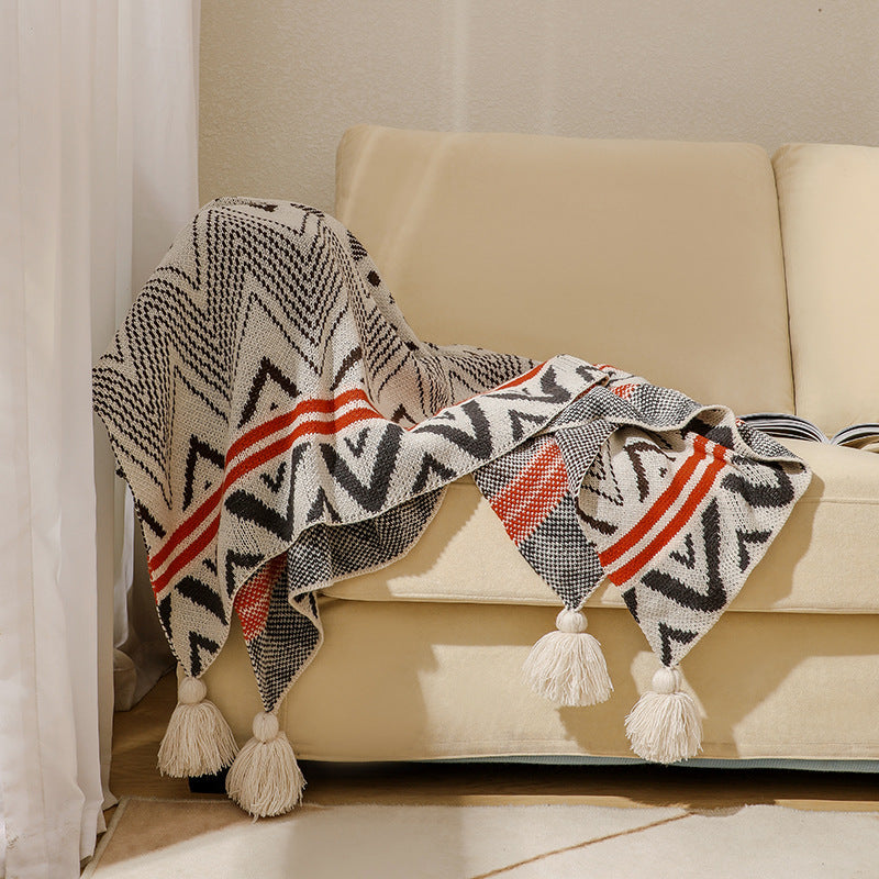 Decorative Patterned Throw Blanket