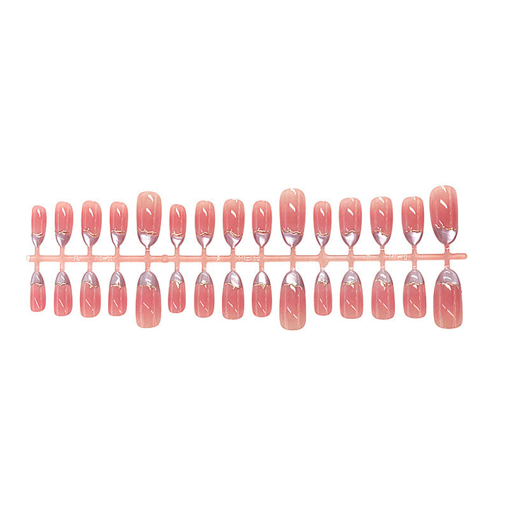 Elegant Marble Design Press-On Nails Kalsten