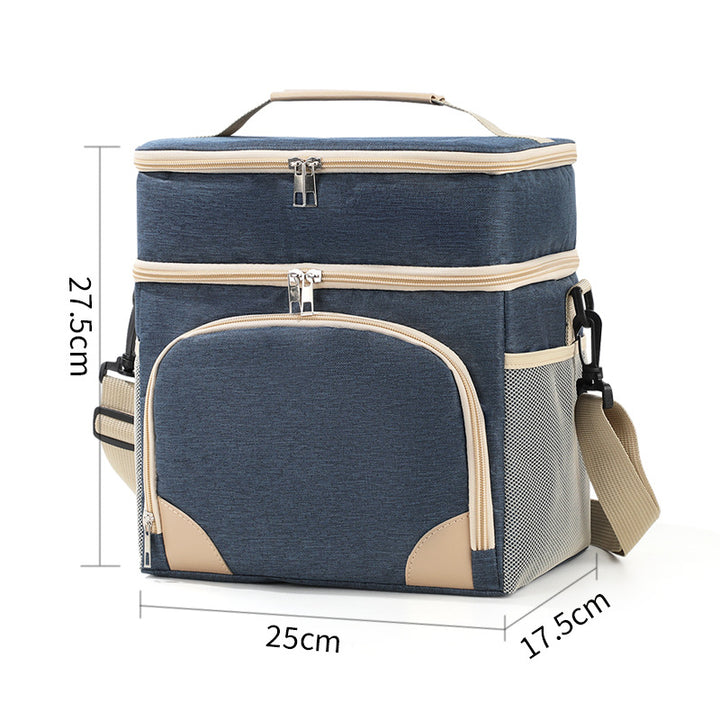Insulated Multi-Pocket Lunch Organizer Kalsten