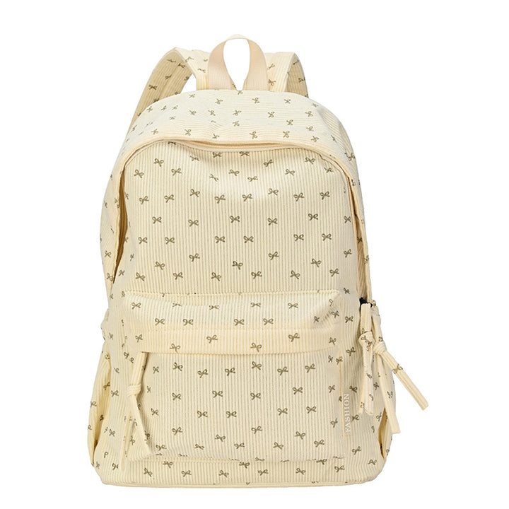 Playful Corduroy Backpack Kalsten