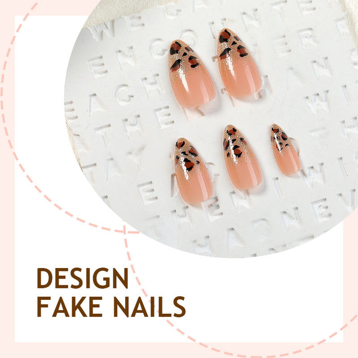Creative Nail Art Set with Leopard Pattern Kalsten