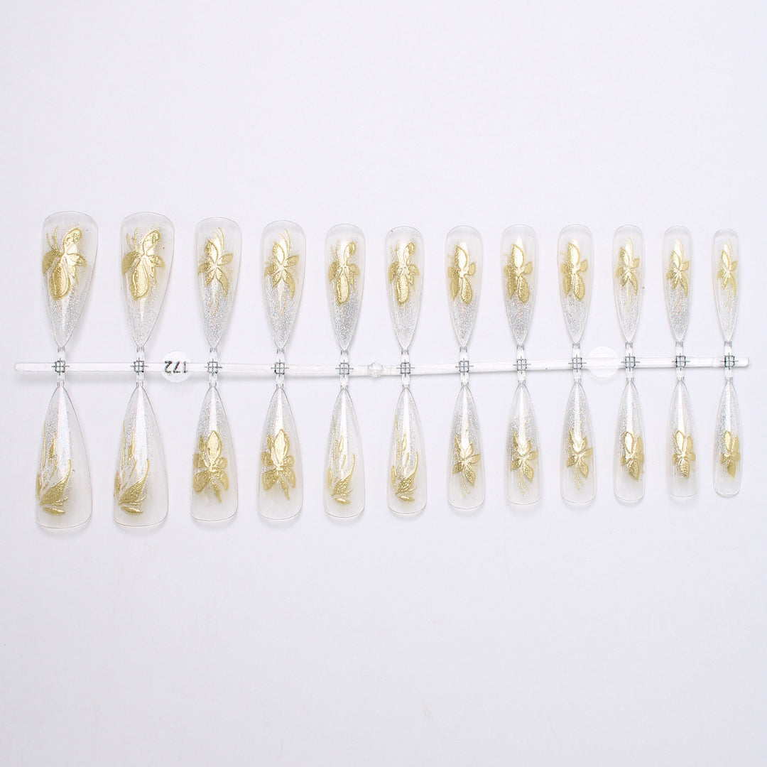 Floral-Inspired Press-On Nail Set Kalsten