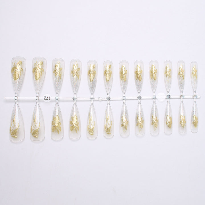 Floral-Inspired Press-On Nail Set Kalsten