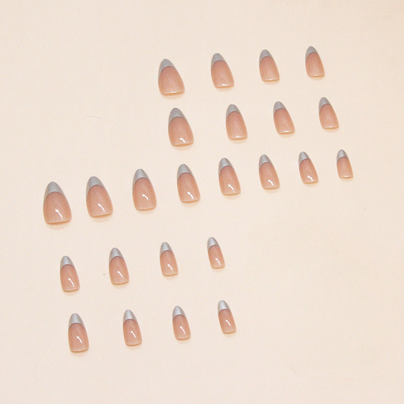 Metallic Tip Press-On Nail Extensions Kalsten