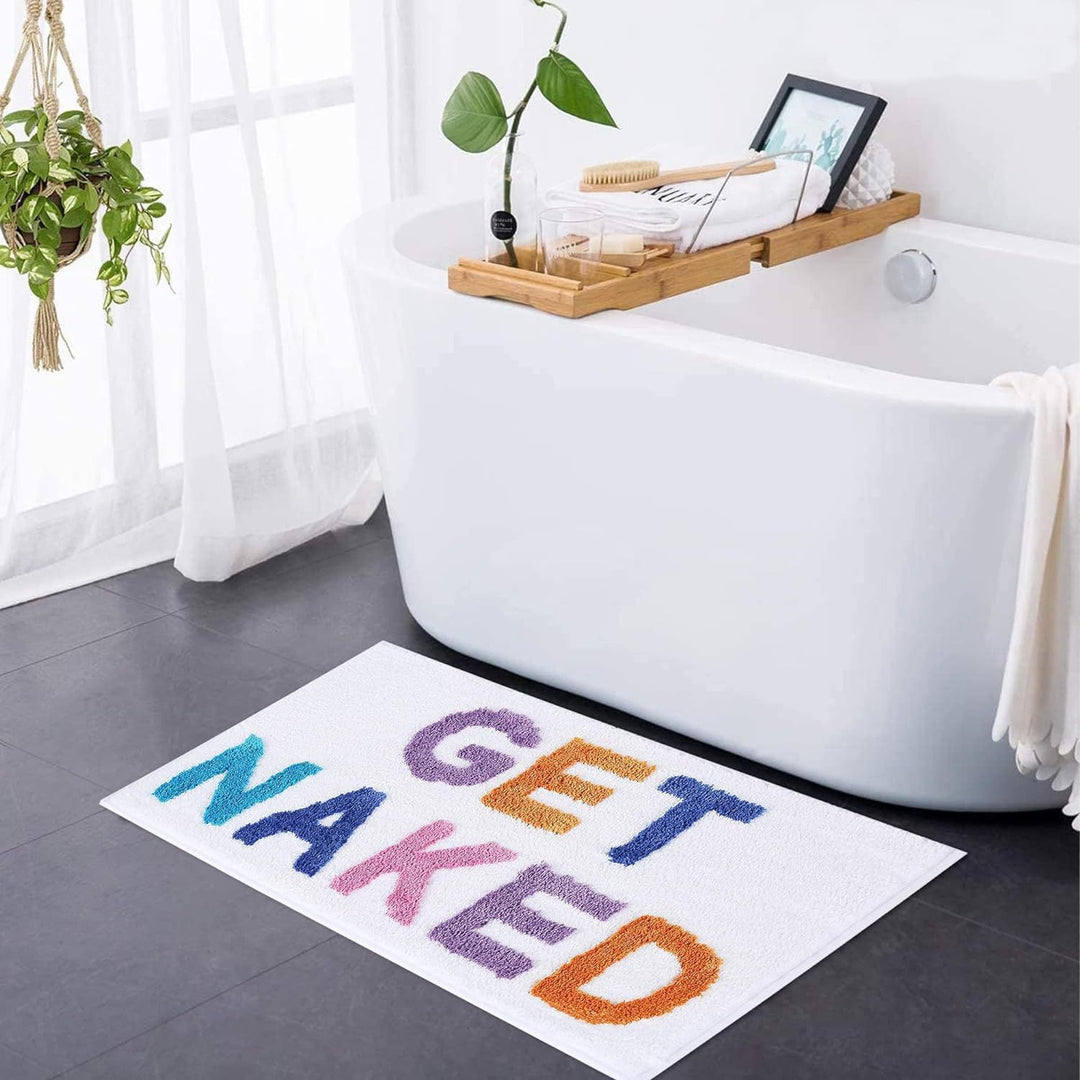 Playful Decorative Bath Mat