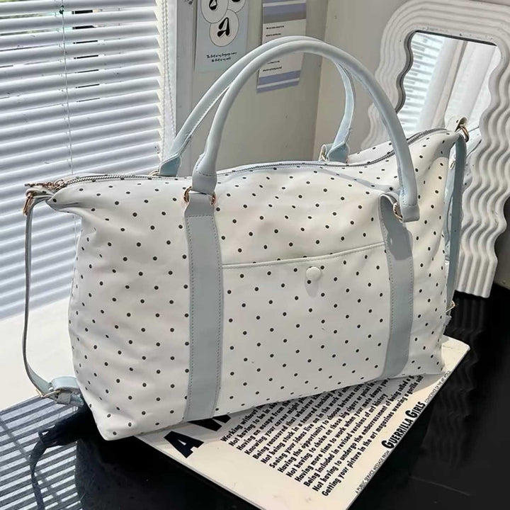 Stylish Dot-Printed Travel