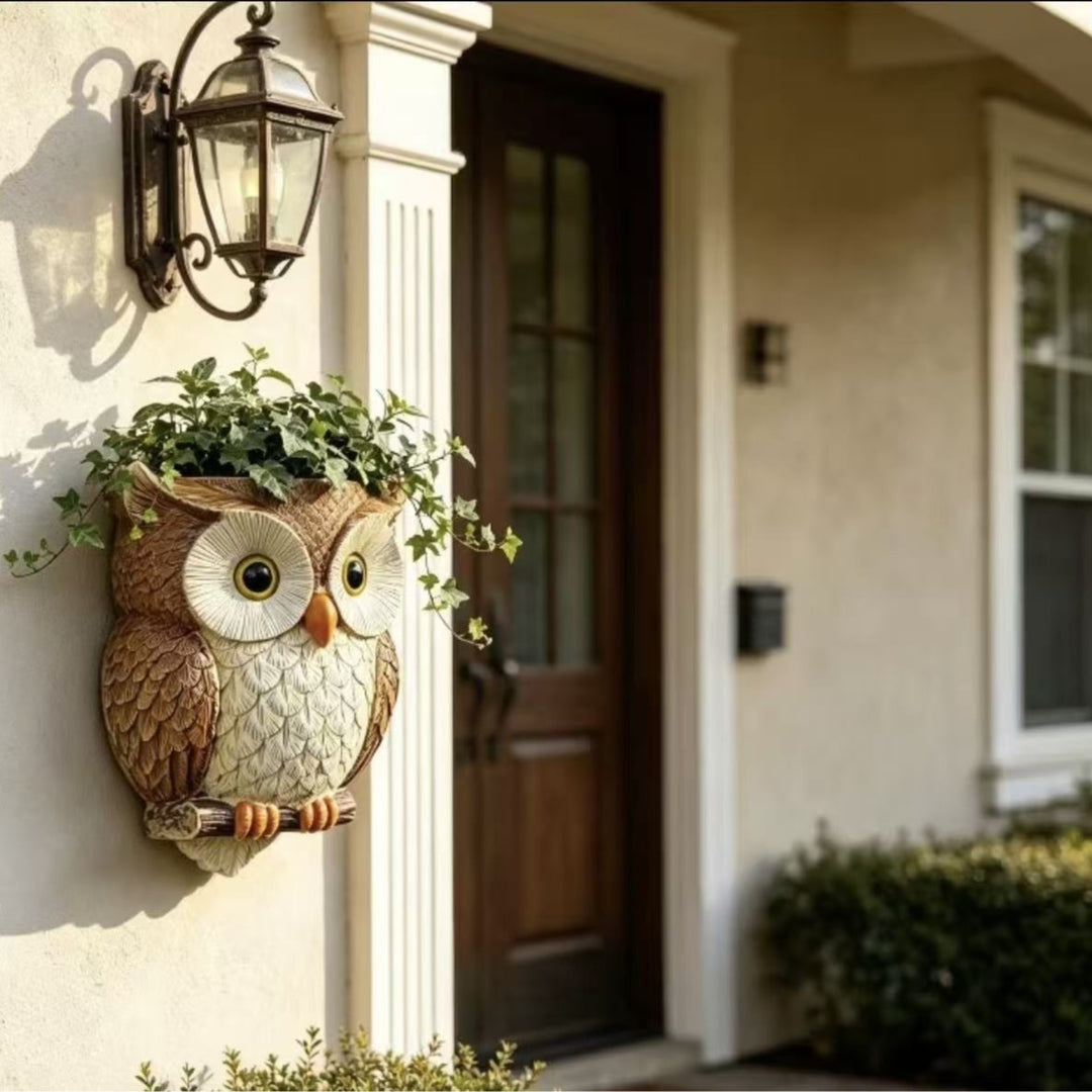 Decorative Owl Plant Holder Kalsten