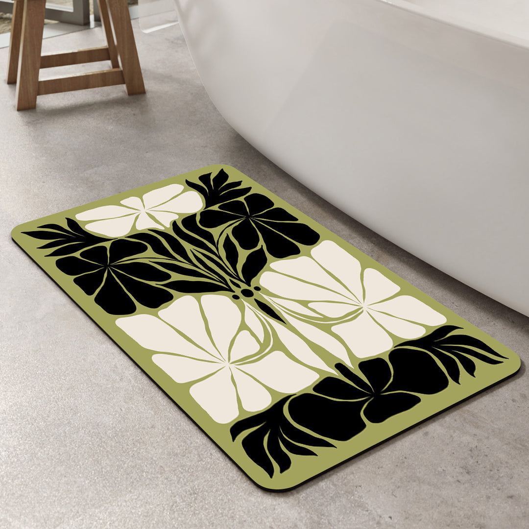 Floral Print Area Rug Kalsten