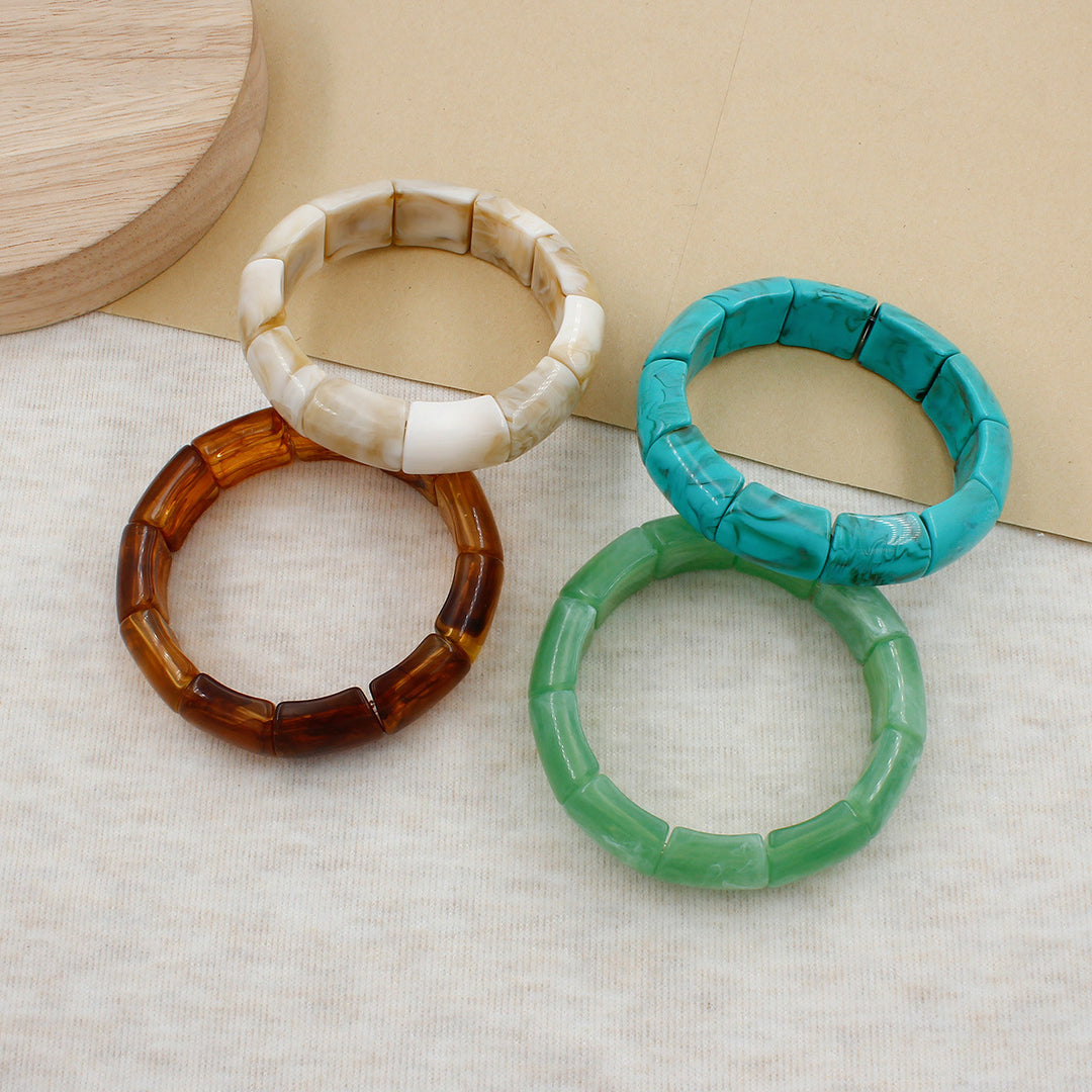Geometric Resin Bangle Kalsten