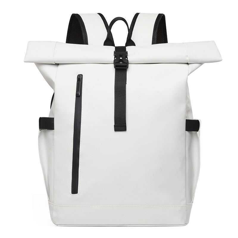 Waterproof Structured Roll-Top Backpack Kalsten