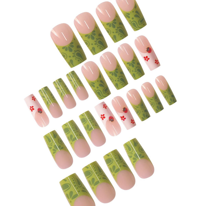 Creative Floral-Inspired Press-On Nail Extensions Kalsten