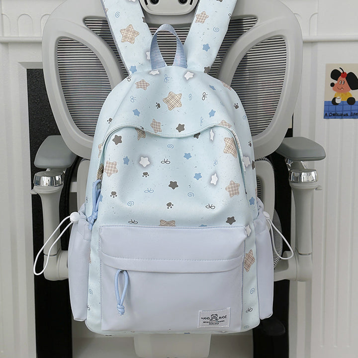 Playful Bunny-Ear Themed Backpack Kalsten